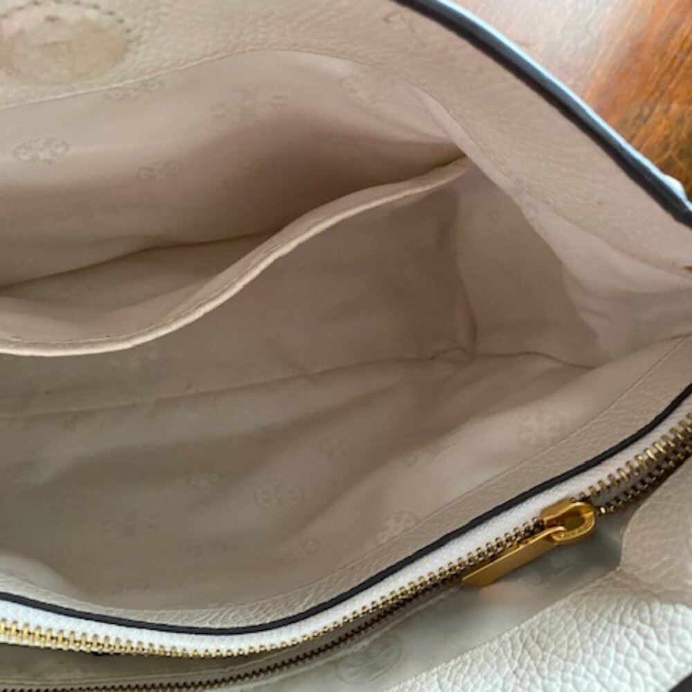 Tory Burch Britten Small Slouchy Tote - Picture 9 of 13